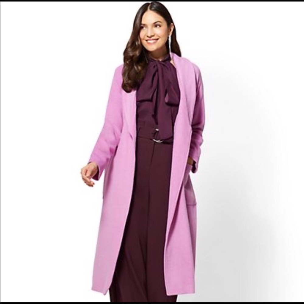New York & Company Magenta Jacket